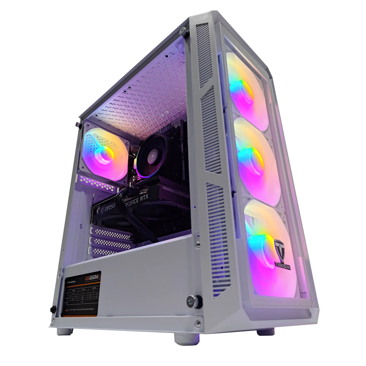 Alpha Hermes White Desktop Gaming PC | AMD Ryzen 5 5600 | 16GB RAM | 512GB SSD | RTX 3050 | Windows 11 Pro - Image 9