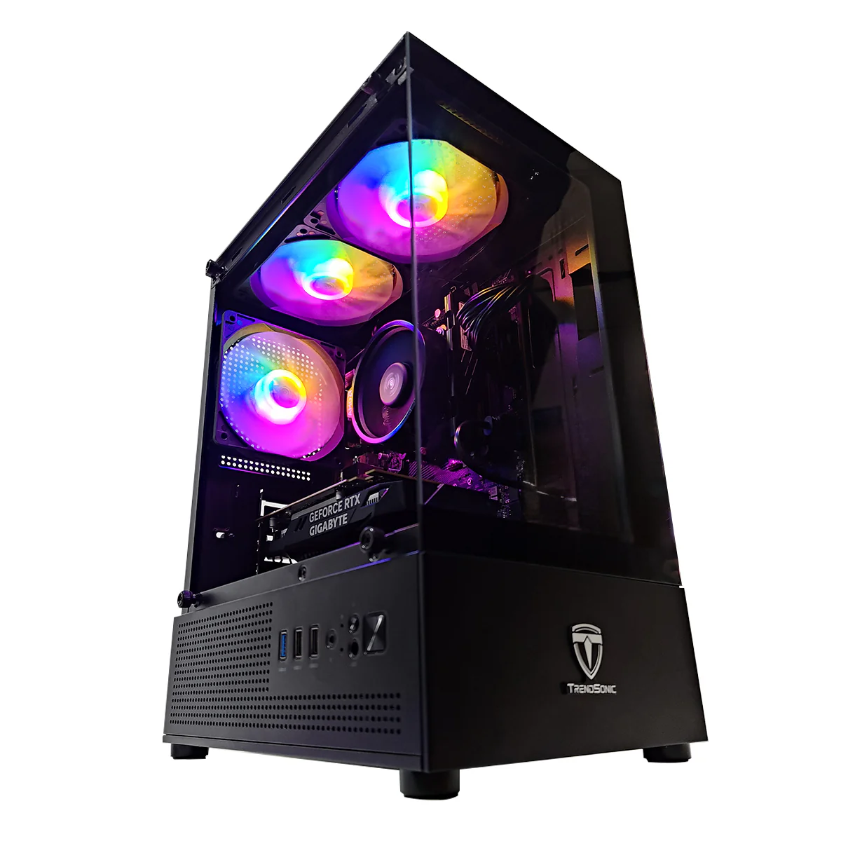 Alpha Juro Black Desktop Gaming PC | AMD Ryzen 5 5500 | 16GB RAM | 512GB SSD | RTX 3050 | Windows 11 Pro - Image 6