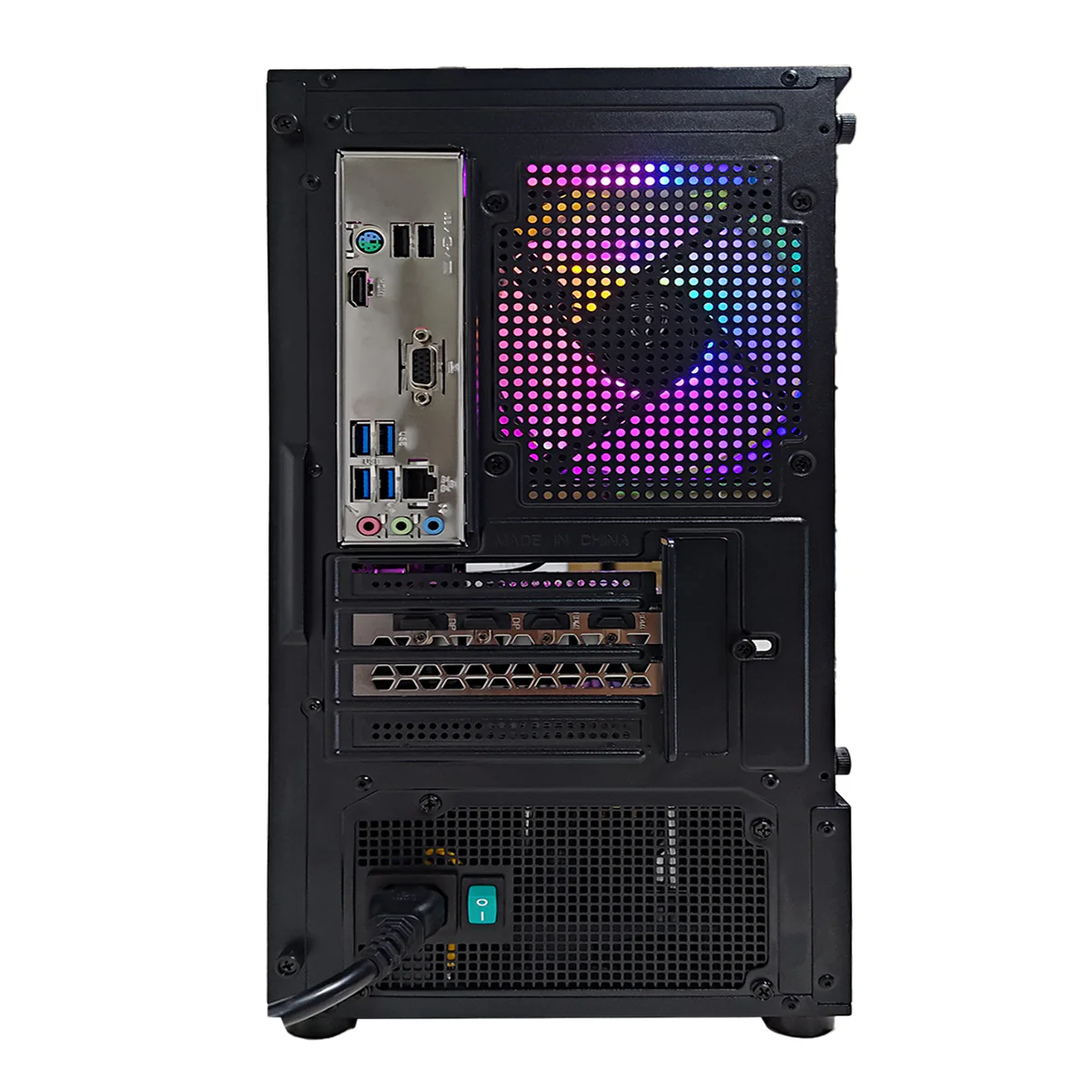 Alpha Juro Black Desktop Gaming PC | AMD Ryzen 5 5500 | 16GB RAM | 512GB SSD | RTX 3050 | Windows 11 Pro - Image 9