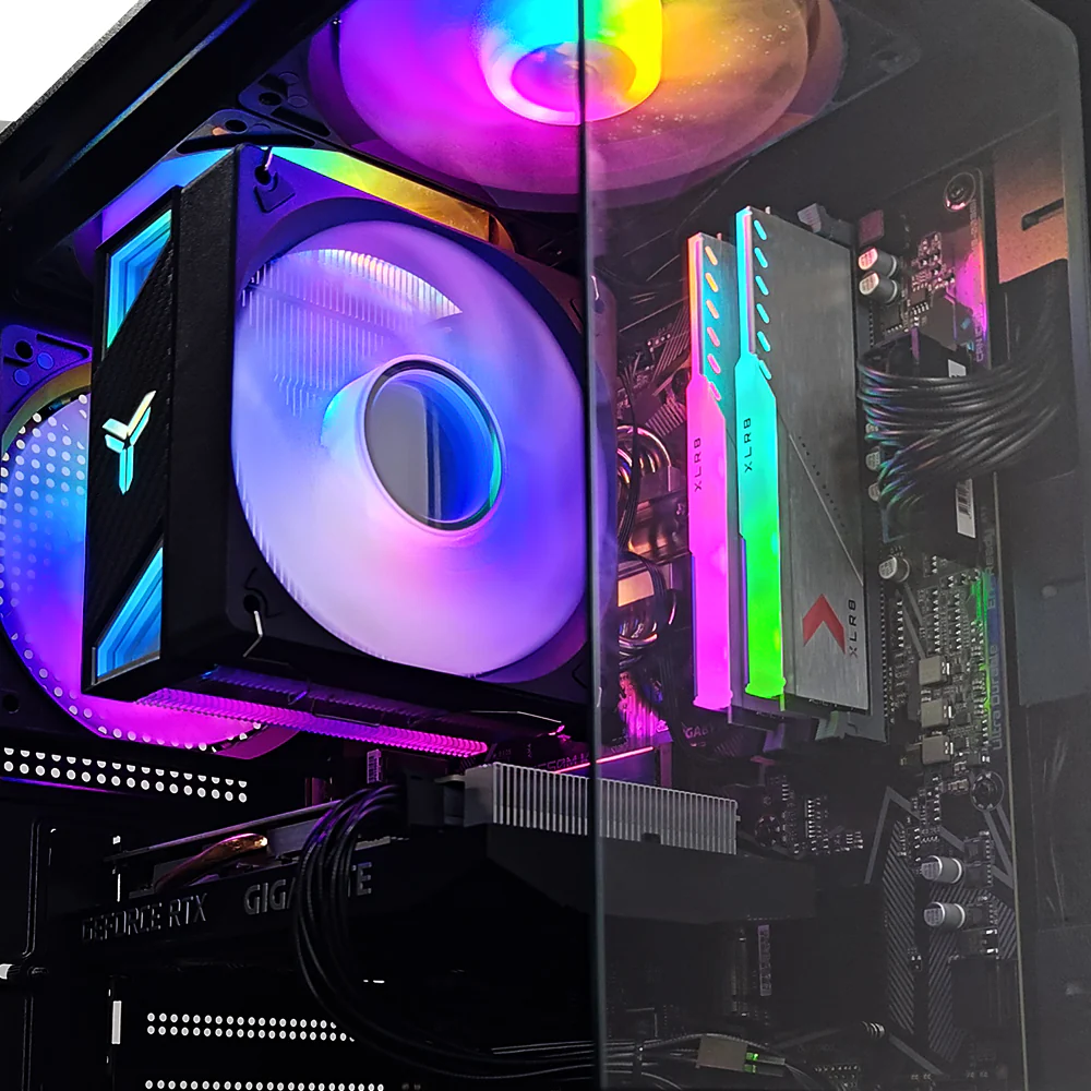 Alpha Juro Black Desktop Gaming PC | AMD Ryzen 5 5500 | 16GB RAM | 512GB SSD | RTX 3050 | Windows 11 Pro - Image 3