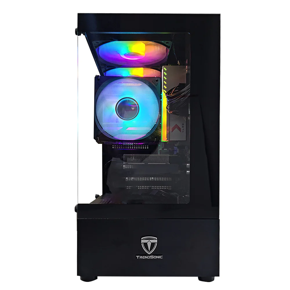 Alpha Juro Black Desktop Gaming PC | AMD Ryzen 5 5500 | 16GB RAM | 512GB SSD | RTX 3050 | Windows 11 Pro - Image 8