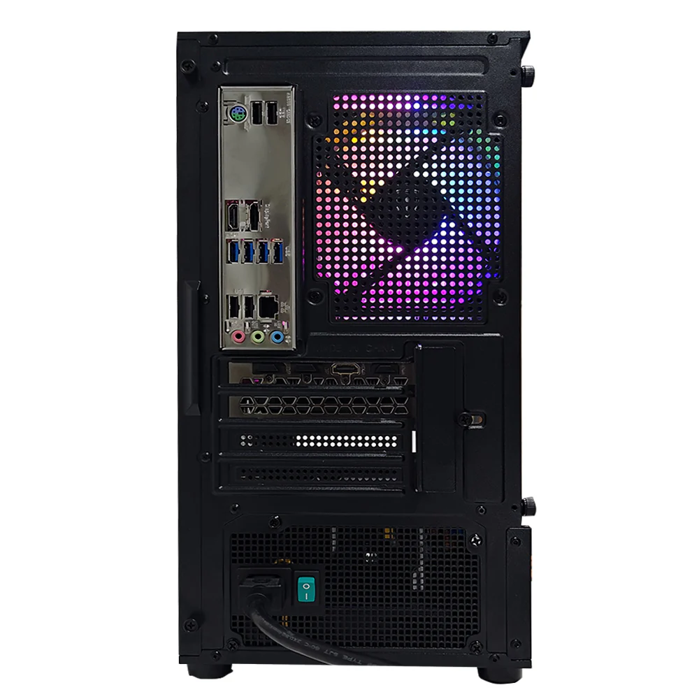 Alpha Juro Black Desktop Gaming PC | AMD Ryzen 5 5500 | 16GB RAM | 512GB SSD | RTX 3050 | Windows 11 Pro - Image 9