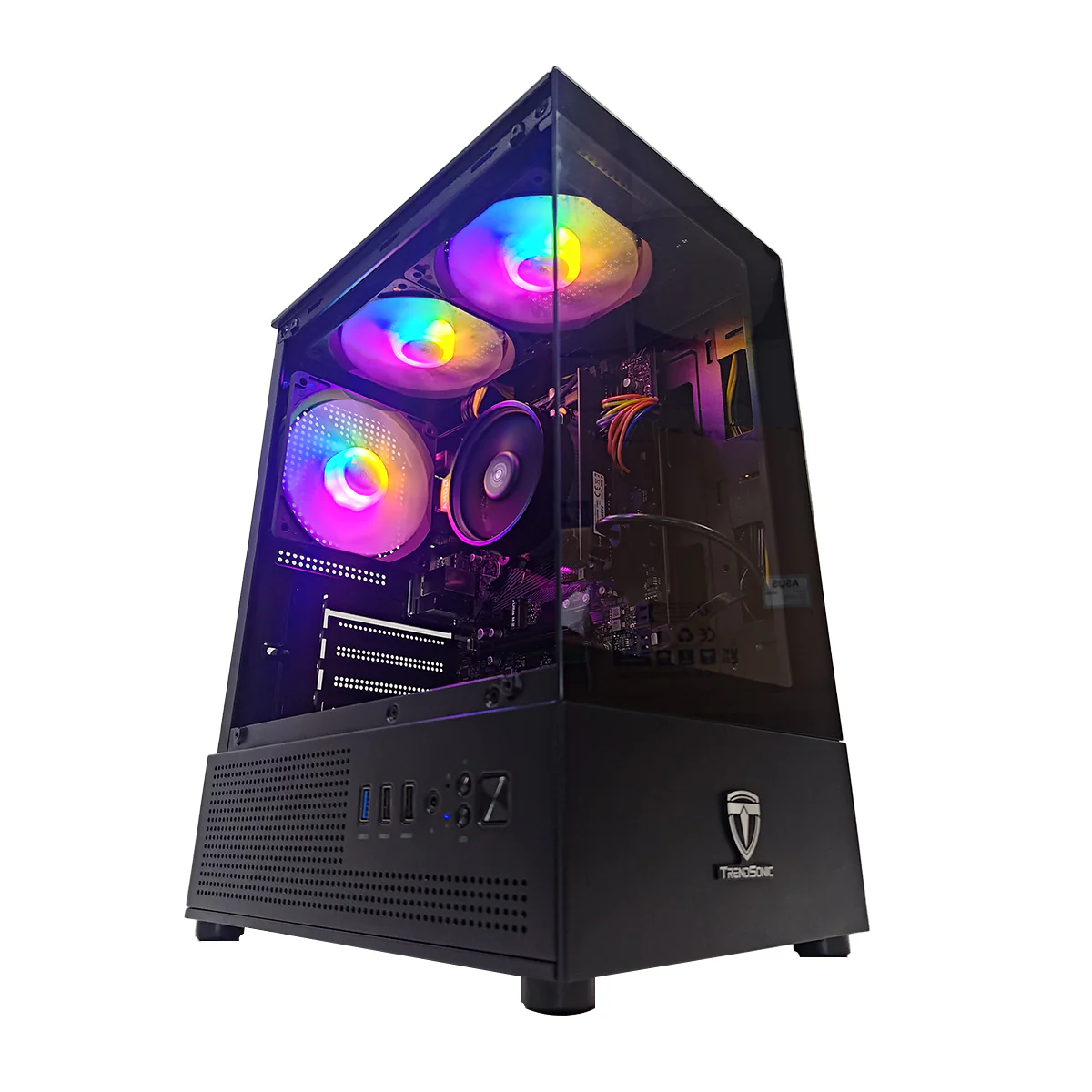 Alpha Lite Tyro Black Desktop Gaming PC | AMD Ryzen 5 3400G | 8GB RAM | 512GB SSD | Integrated GPU | Windows 11 Pro - Image 9