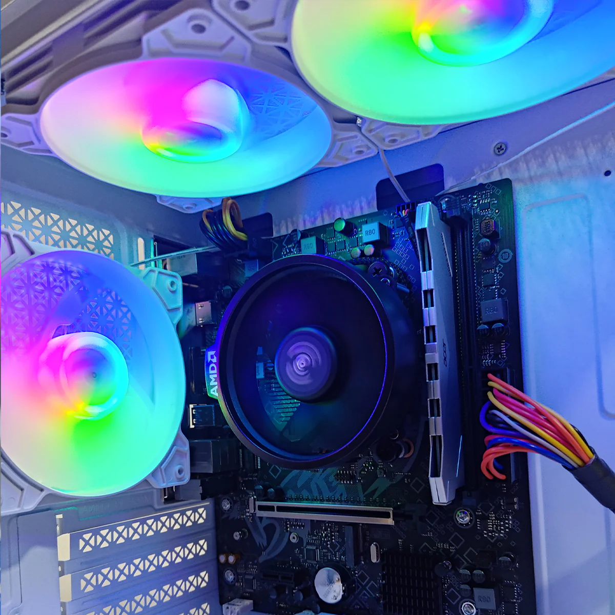 Alpha Lite Tyro-W Desktop Gaming PC | AMD Ryzen 5 3400G | 8GB RAM | 512GB SSD | Integrated GPU | Windows 11 Pro - Image 4