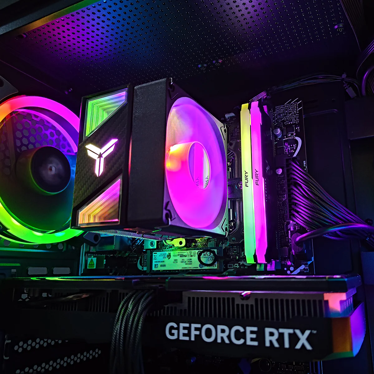 Alpha M305 Black Desktop Gaming PC | Intel i5 12400F | 16GB RAM | 500GB SSD | RTX 4060 | Windows 11 Pro - Image 4