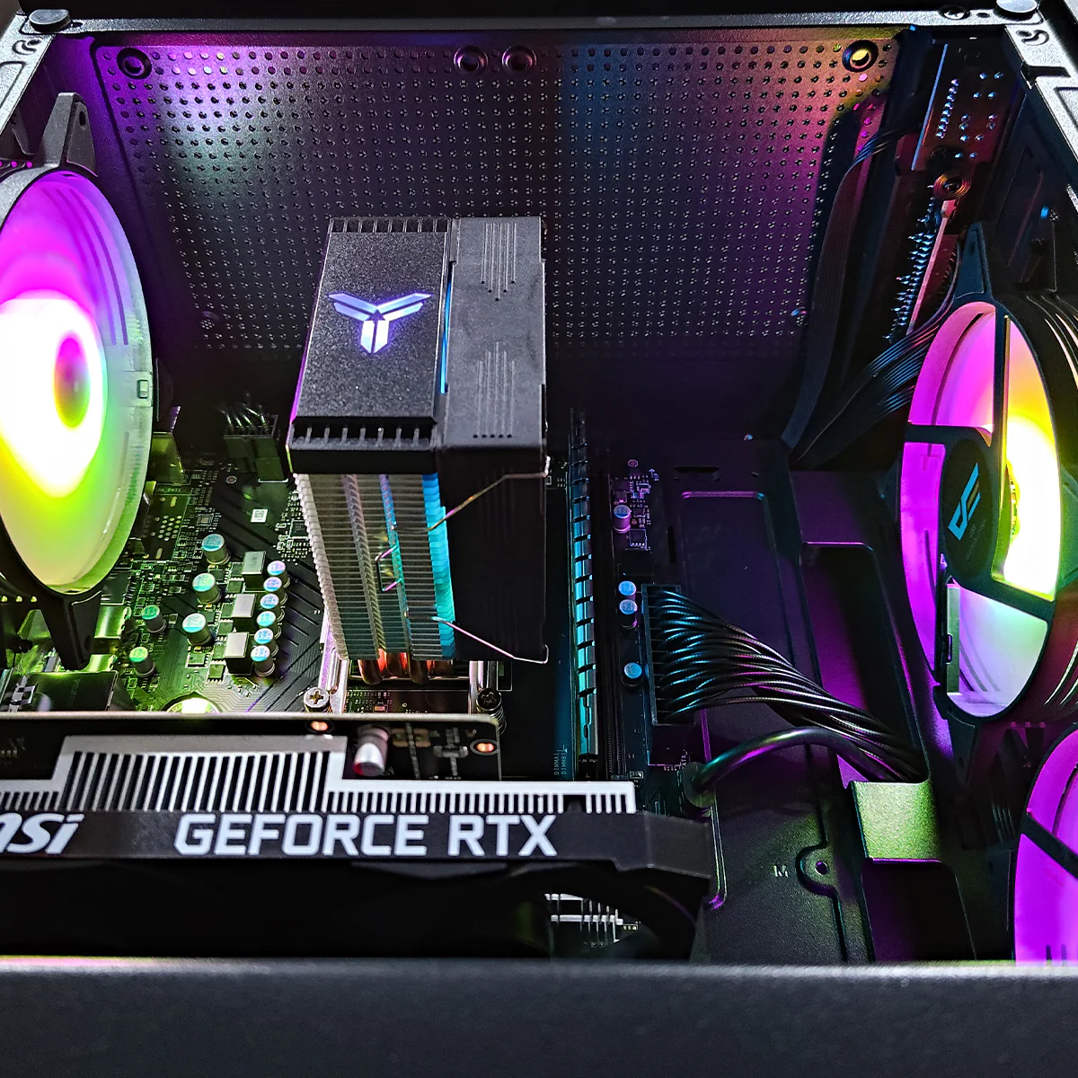 Alpha M305 Mesh Black Desktop Gaming PC | AMD Ryzen 5 5500 | 16GB RAM | 512GB SSD | RTX 3050 | Windows 11 Pro - Image 8