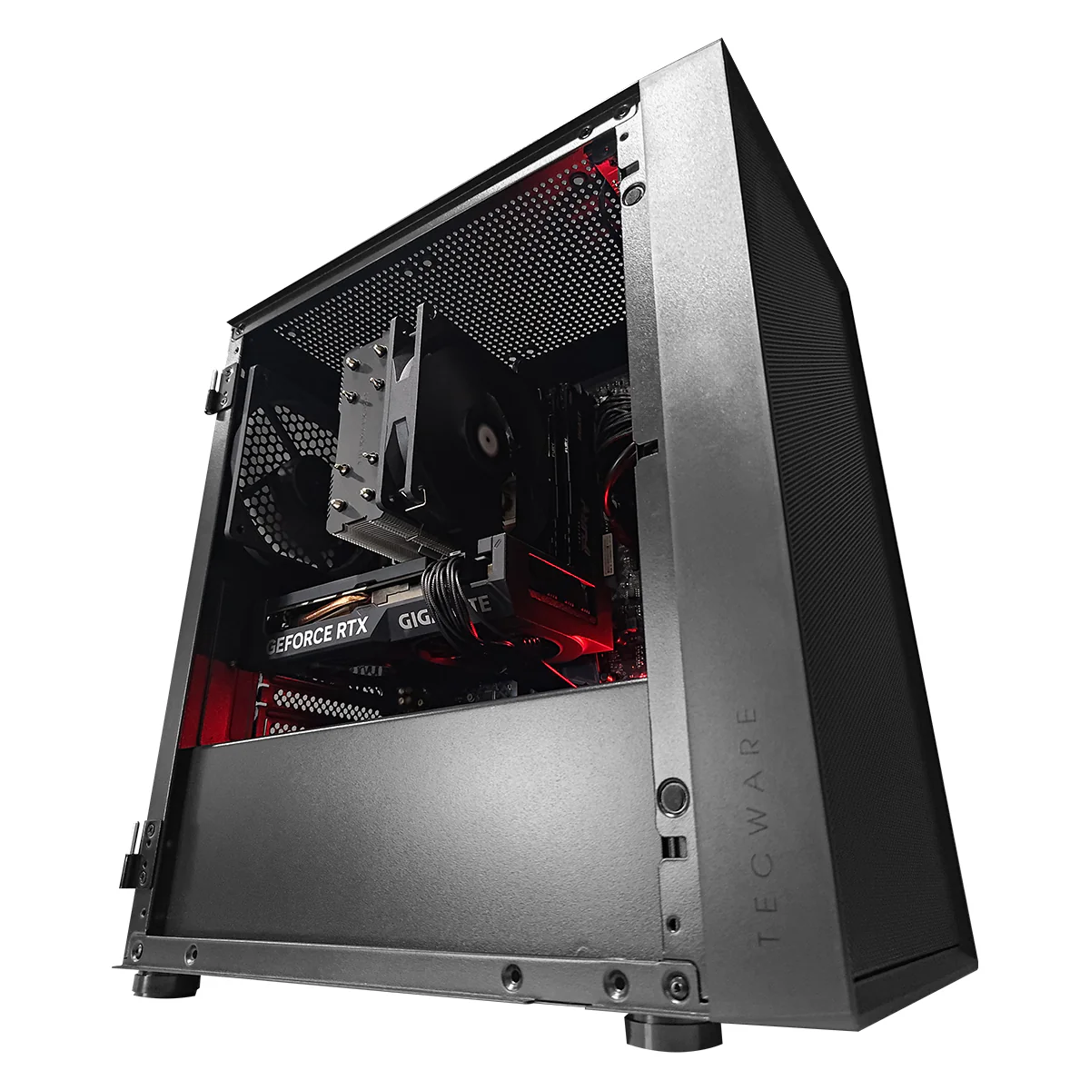 Alpha Nexus Air M2 Black Desktop Gaming PC | Intel i5 12400F | 16GB RAM | 500GB SSD | GeForce RTX 4060 OC | Windows 11 Pro - Image 9