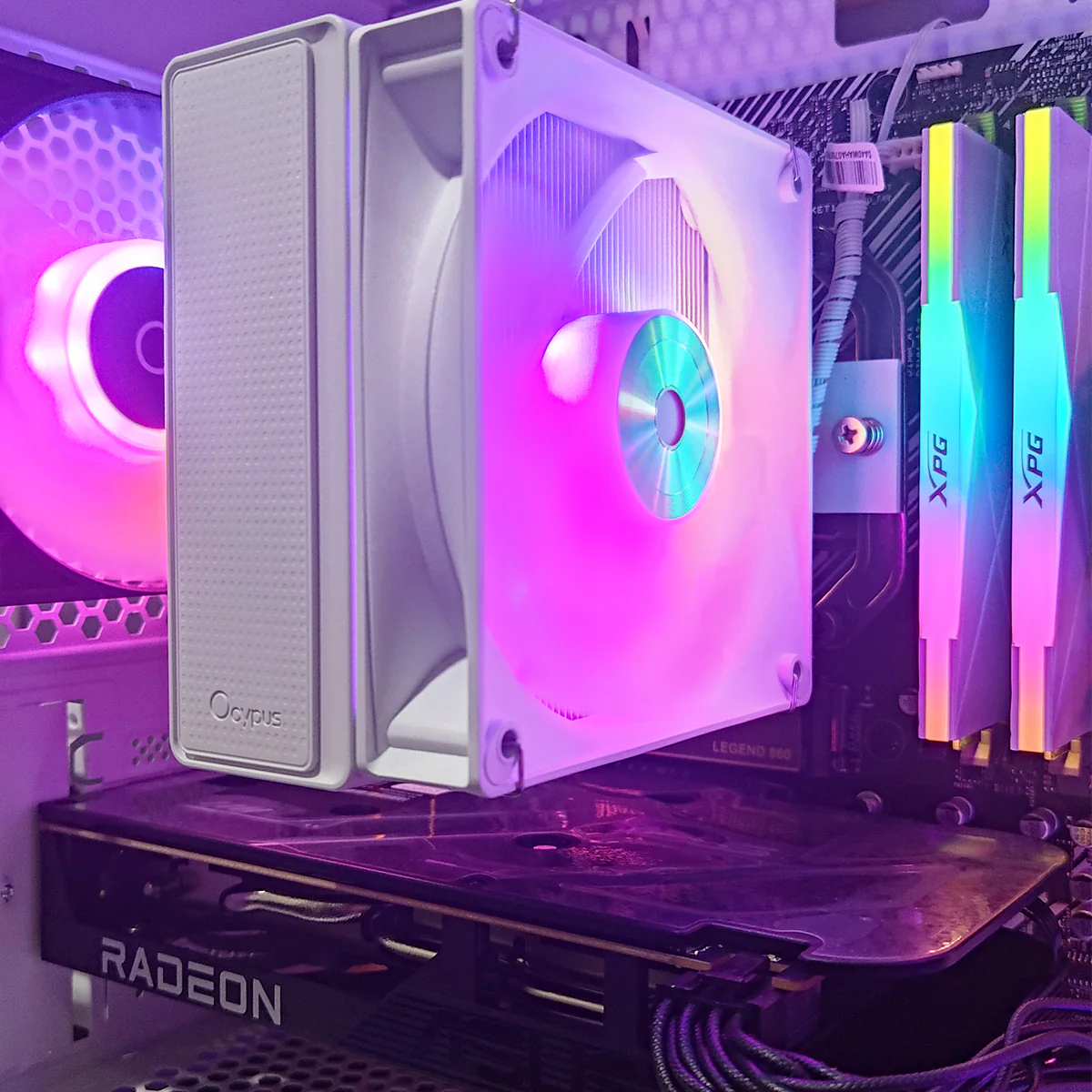 Alpha Omni Link White Desktop Gaming PC | AMD Ryzen 5 5500 | 16GB RAM | 500GB SSD | RX 6600 | Windows 11 Pro - Image 5