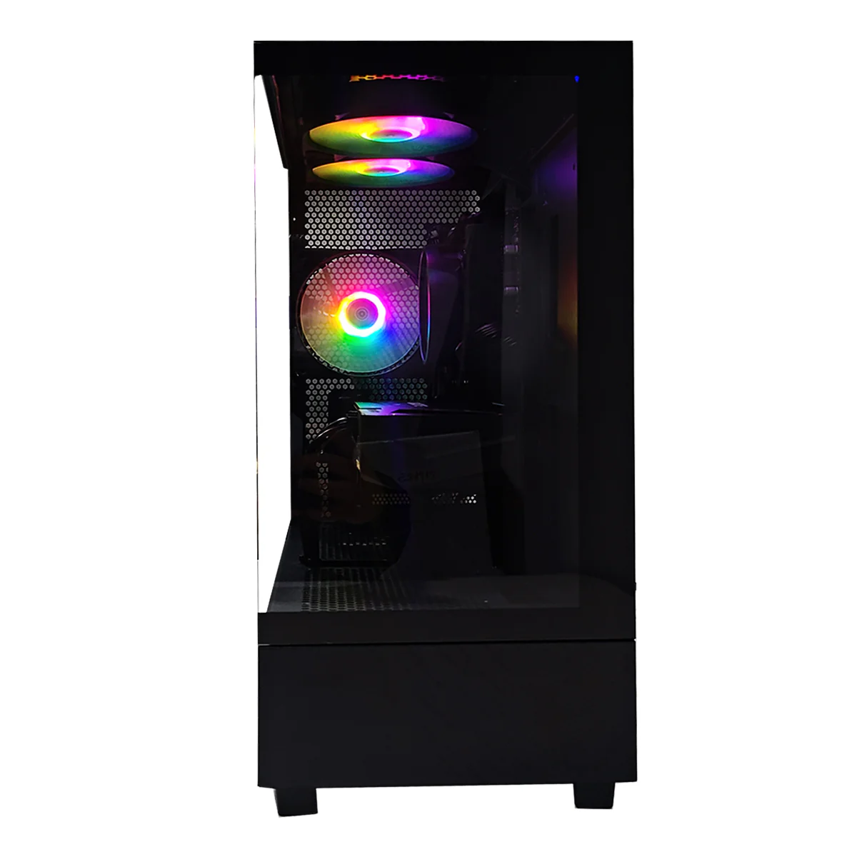Alpha Pano M110A Black Desktop Gaming PC | AMD Ryzen 5 5500 | 16GB (2x8GB) RAM | 512GB SSD | RX 7600 | Windows 11 Pro - Image 7