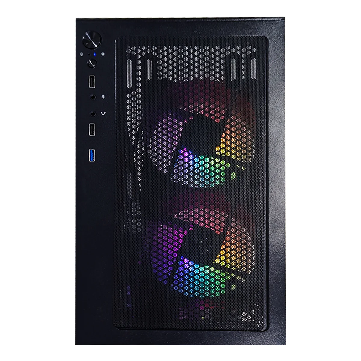 Alpha Pano M110A Black Desktop Gaming PC | AMD Ryzen 5 5500 | 16GB (2x8GB) RAM | 512GB SSD | RX 7600 | Windows 11 Pro - Image 8