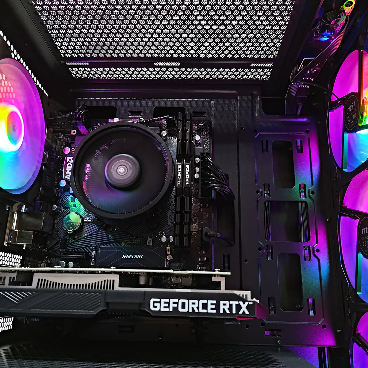 Alpha PRO Black Desktop Gaming PC | AMD Ryzen 5 5600 | 16GB (2x8GB) RAM | 512GB SSD | RTX 3050 | Windows 11 Pro - Image 5