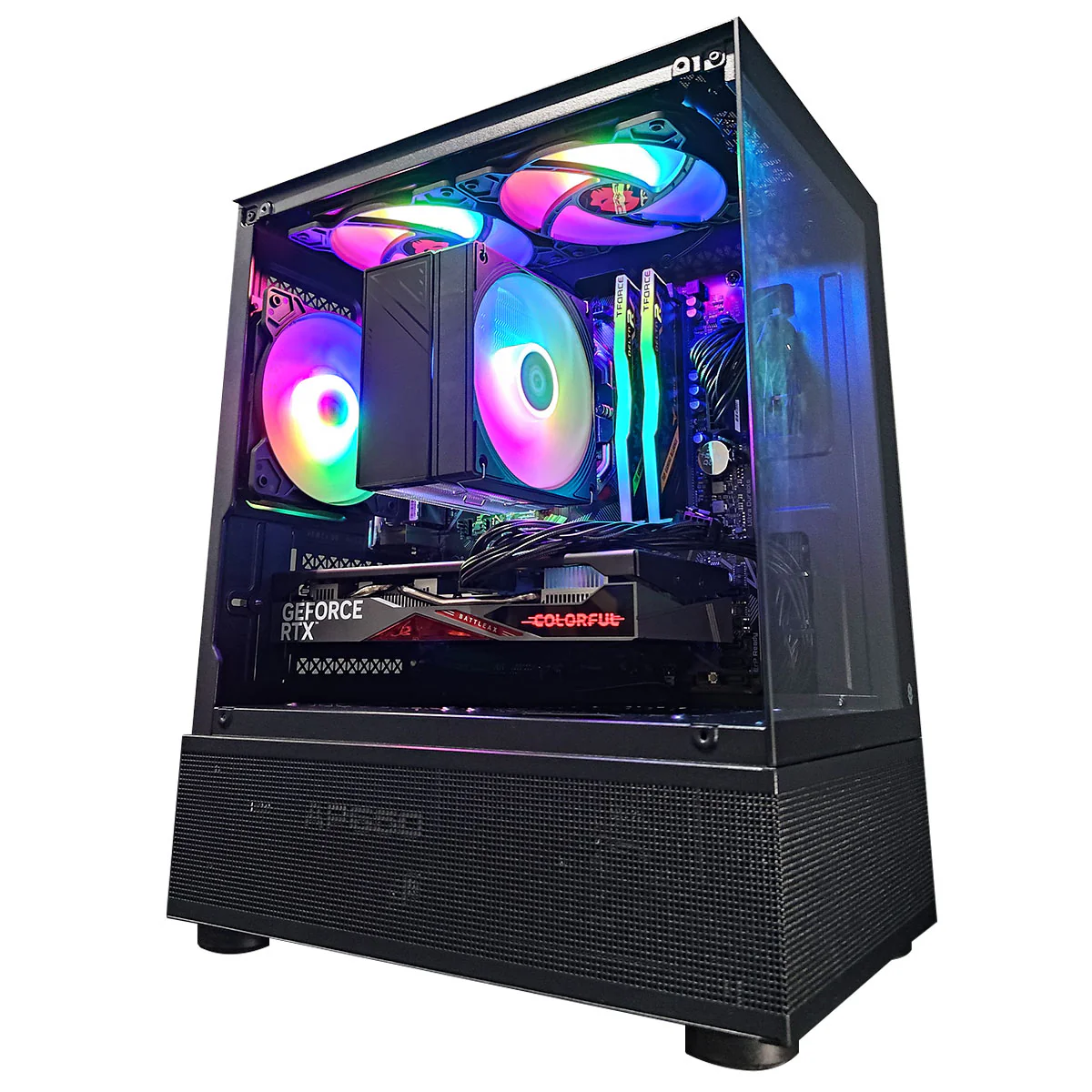 Alpha Reyna Black Desktop Gaming PC | AMD Ryzen 5 5500 | 16GB RAM | 512GB SSD | RTX 4060 | Windows 11 Pro - Image 12