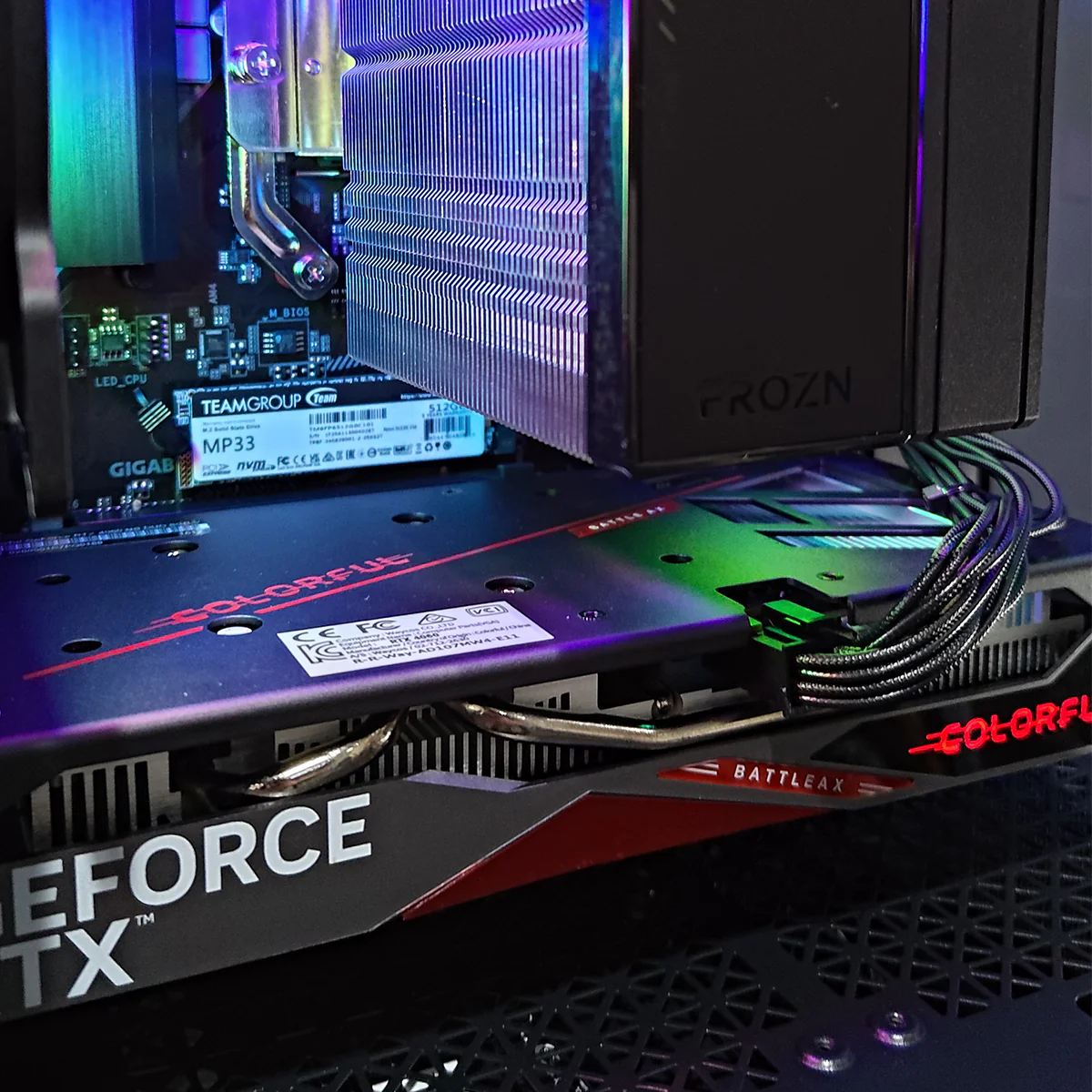 Alpha Reyna Black Desktop Gaming PC | AMD Ryzen 5 5500 | 16GB RAM | 512GB SSD | RTX 4060 | Windows 11 Pro - Image 7