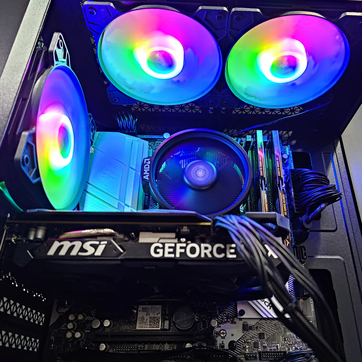 Alpha Reyna Black Desktop Gaming PC | AMD Ryzen 5 5600 | 16GB RAM | 512GB SSD | RTX 4060 | Windows 11 Pro - Image 5