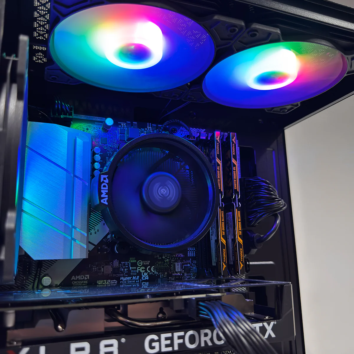 Alpha Reyna Black Desktop Gaming PC | AMD Ryzen 5 5600 | 16GB RAM | 512GB SSD | RTX 4060 | Windows 11 Pro - Image 4