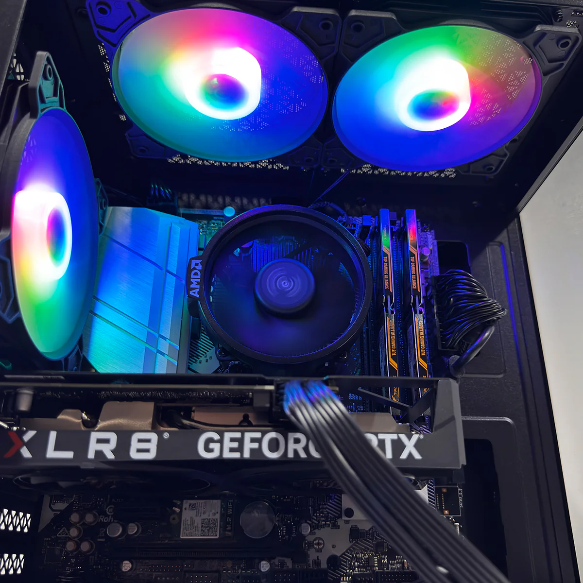 Alpha Reyna Black Desktop Gaming PC | AMD Ryzen 5 5600 | 16GB RAM | 512GB SSD | RTX 4060 | Windows 11 Pro - Image 5