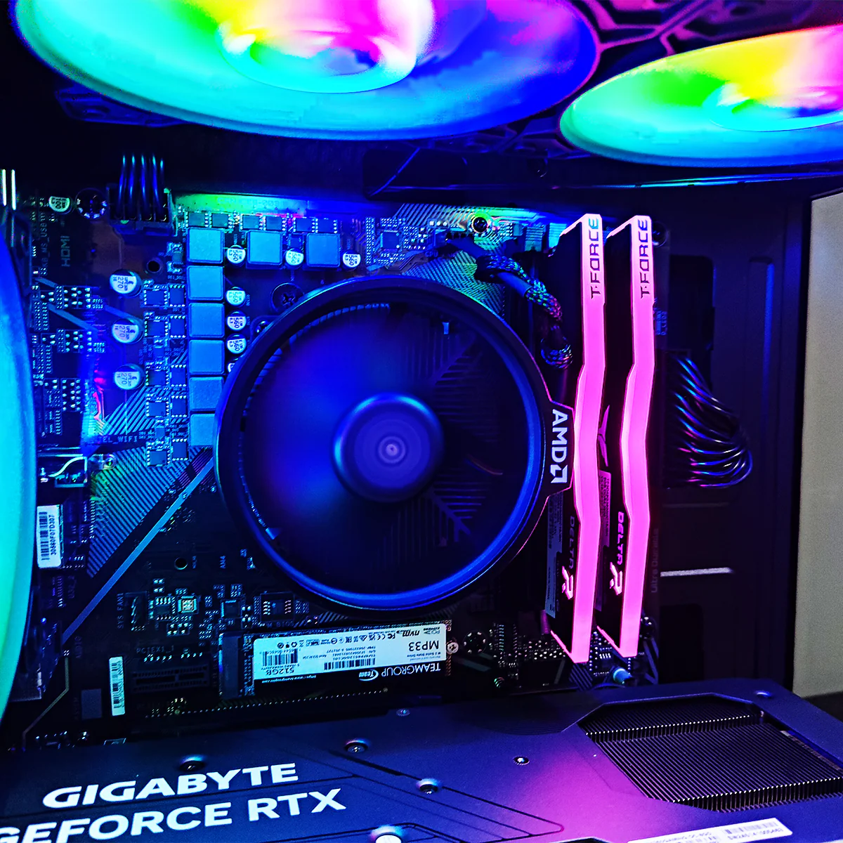 Alpha Reyna Black Desktop Gaming PC | AMD Ryzen 5 5600 | 16GB RAM | 512GB SSD | RTX 4060 | Windows 11 Pro - Image 5