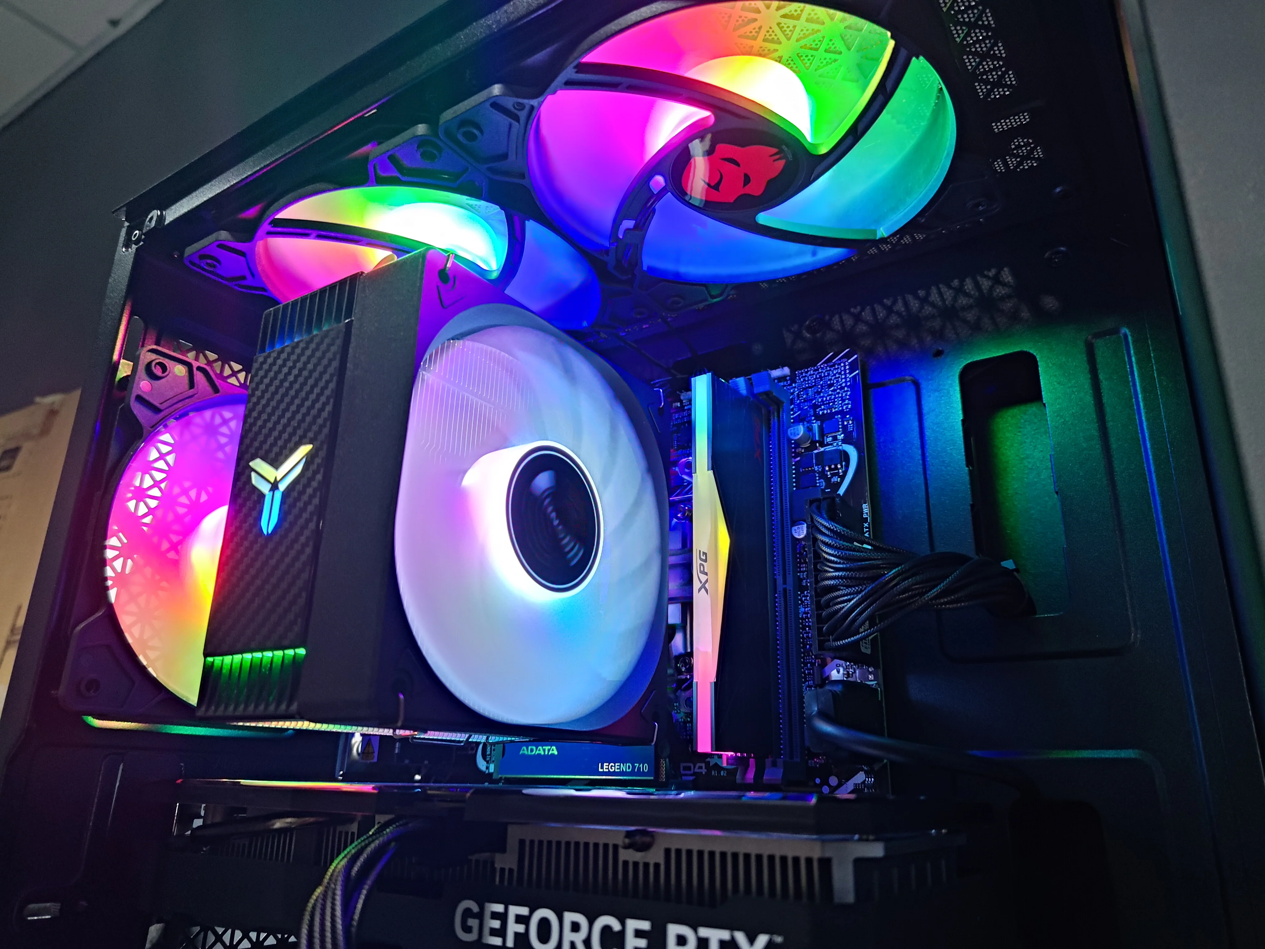 Alpha Reyna Black Desktop Gaming PC | Intel i5 12400F | 16GB RAM | 512GB SSD | RTX 4060 | Windows 11 Pro - Image 3