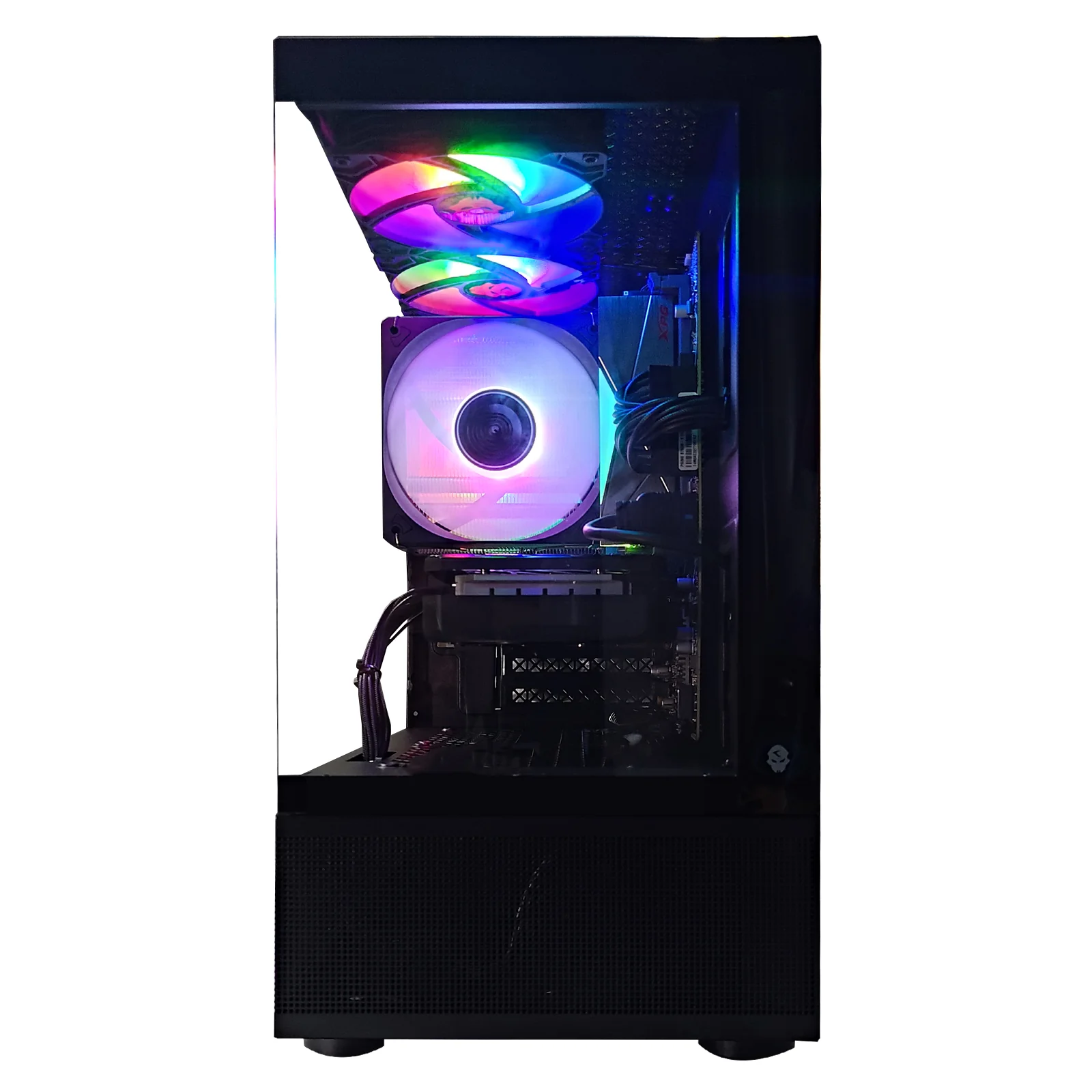 Alpha Reyna Black Desktop Gaming PC | Intel i5 12400F | 16GB RAM | 512GB SSD | RTX 4060 | Windows 11 Pro - Image 6