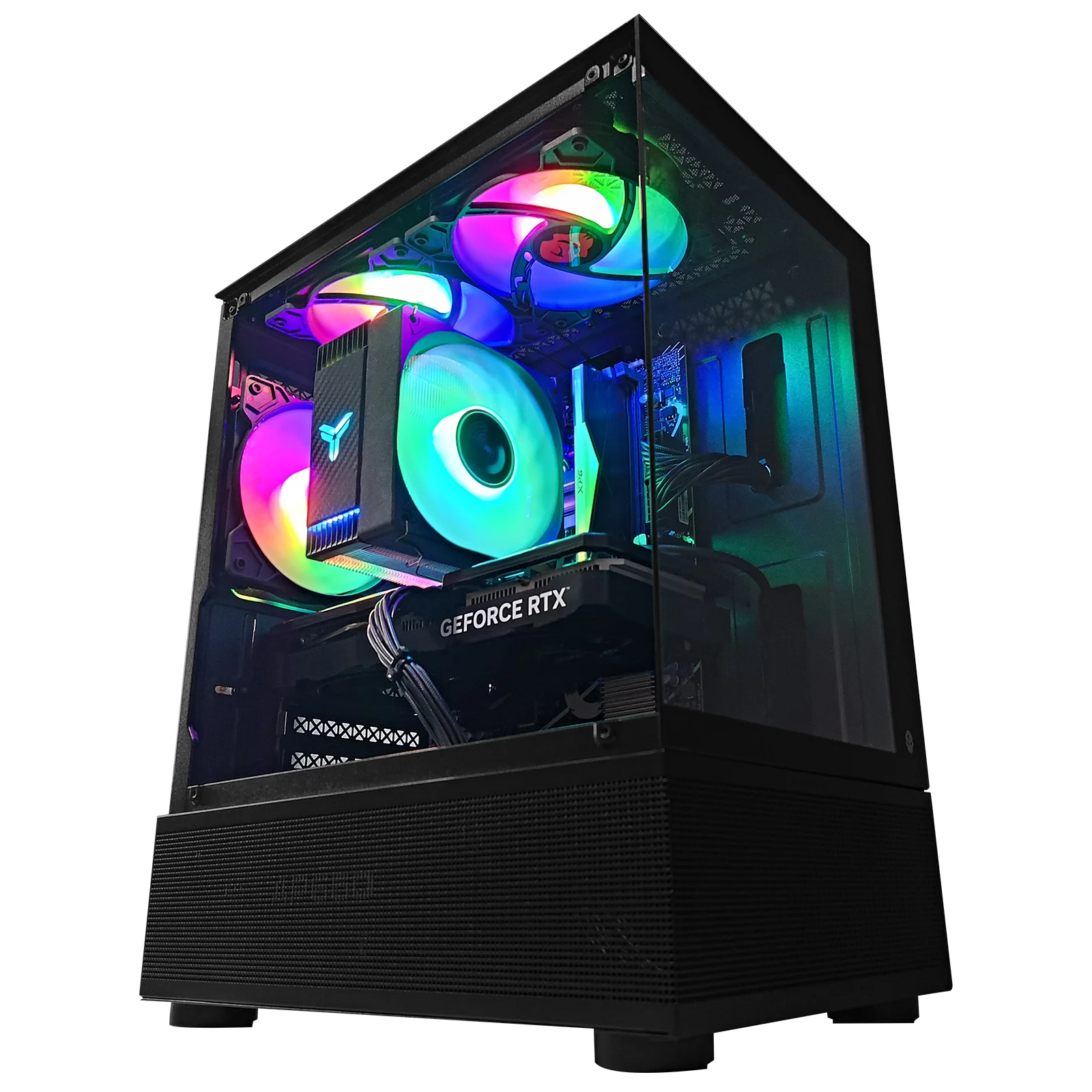 Alpha Reyna Black Desktop Gaming PC | Intel i5 12400F | 16GB RAM | 512GB SSD | RTX 4060 | Windows 11 Pro - Image 9