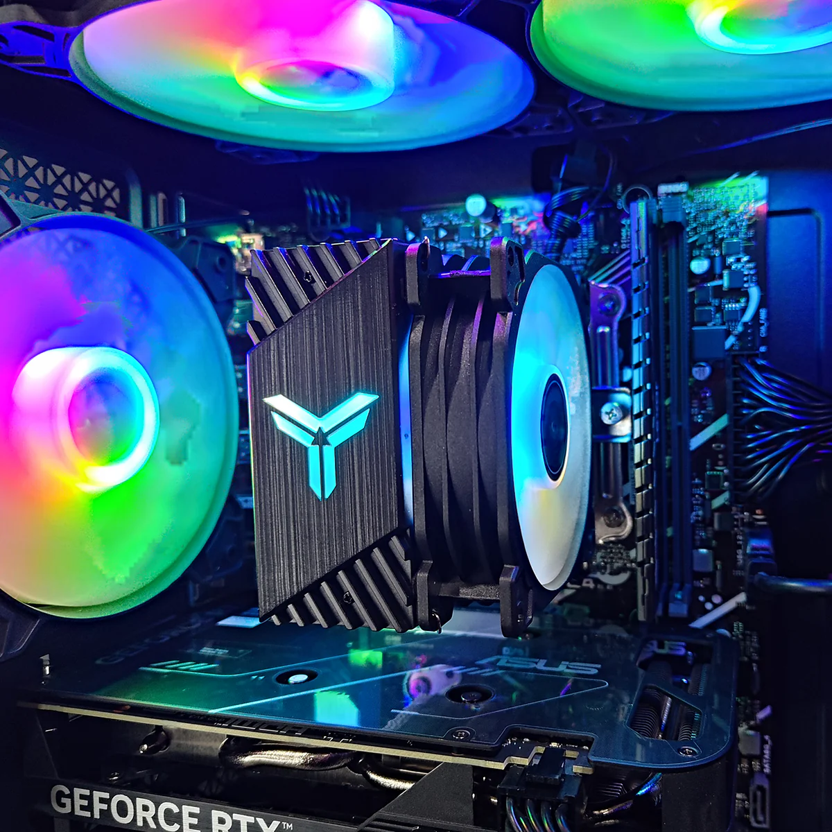 Alpha Reyna Black Desktop Gaming PC | Intel i5 14400F | 16GB RAM |  512GB SSD | RTX 4060 | Windows 11 Pro - Image 4