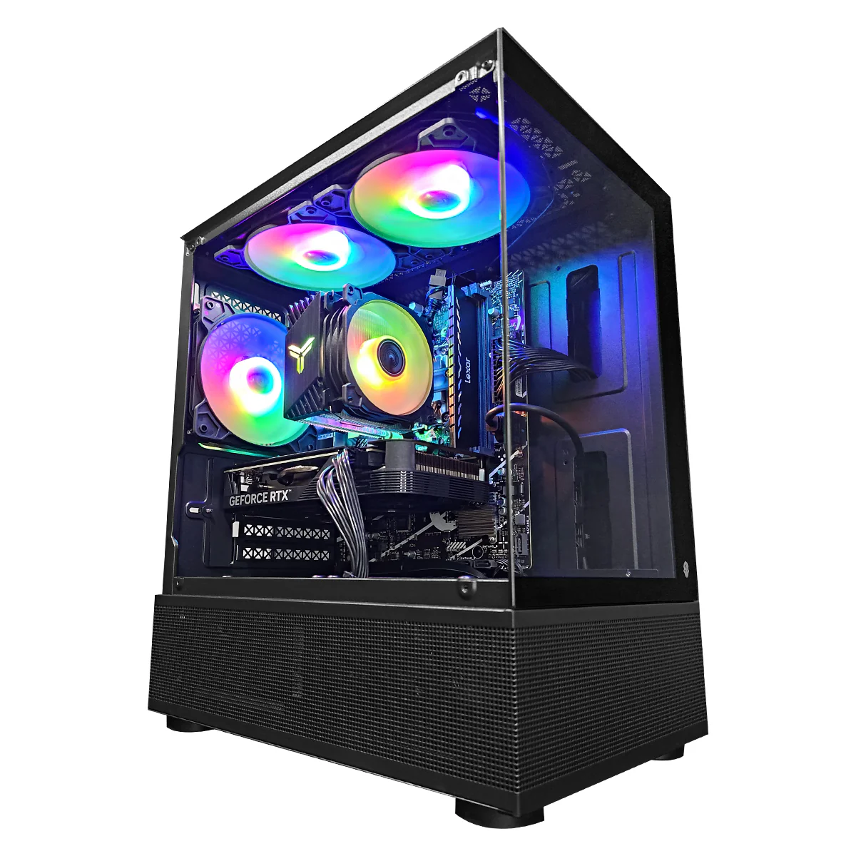 Alpha Reyna Black Desktop Gaming PC | Intel i5 14400F | 16GB RAM |  512GB SSD | RTX 4060 | Windows 11 Pro - Image 9