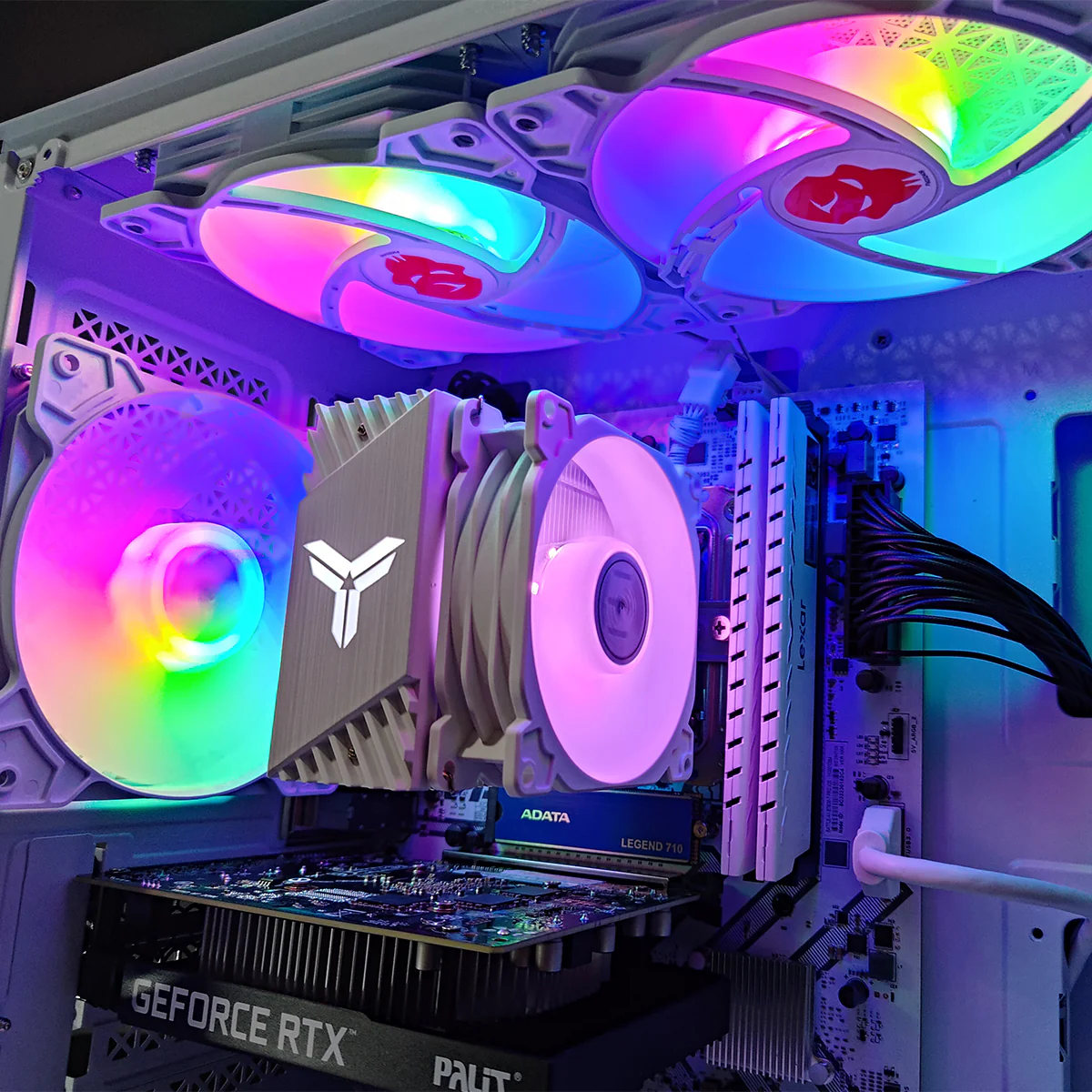 Alpha Reyna White Desktop Gaming PC | Intel i5 12400F | 16 GB RAM | 512 GB SSD | RTX 3050 | Windows 11 Pro - Image 3