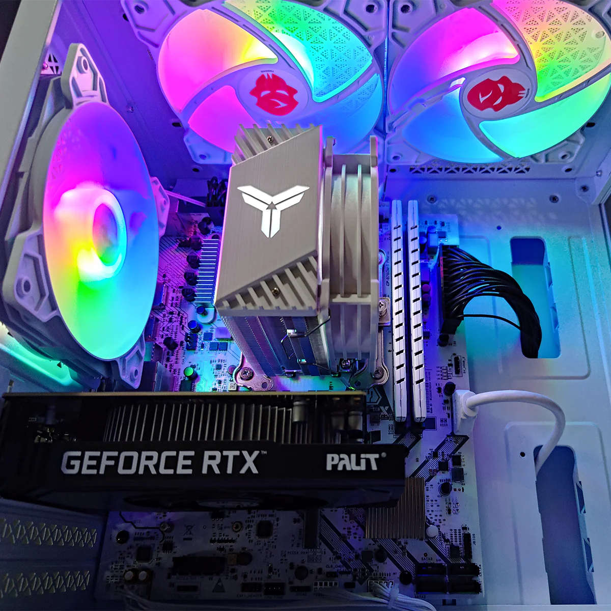 Alpha Reyna White Desktop Gaming PC | Intel i5 12400F | 16 GB RAM | 512 GB SSD | RTX 3050 | Windows 11 Pro - Image 4