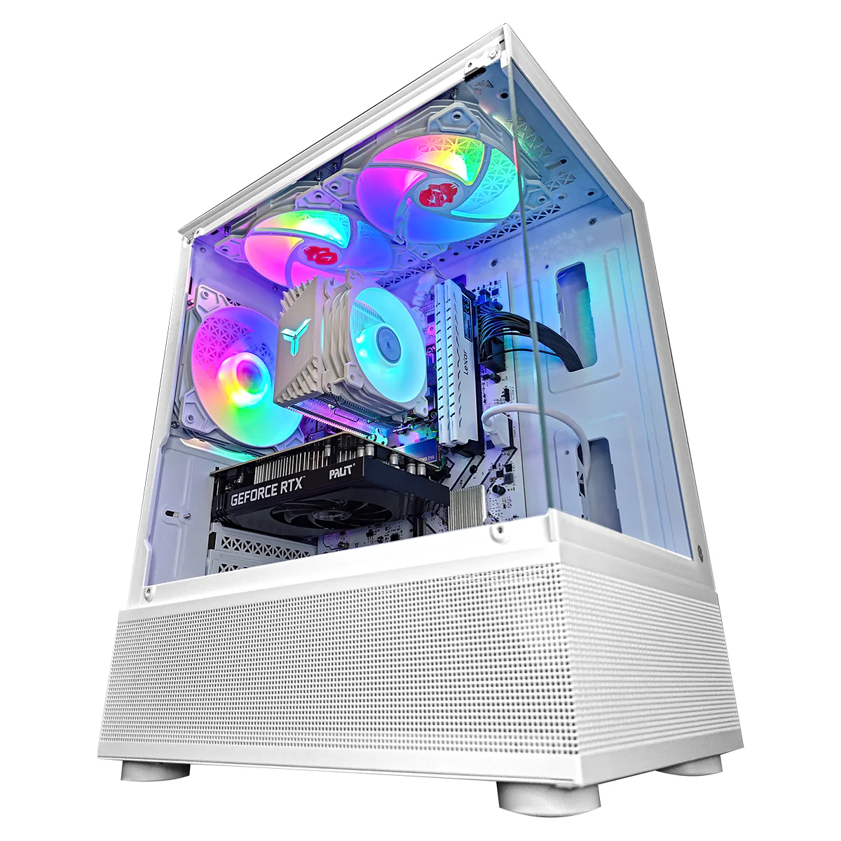 Alpha Reyna White Desktop Gaming PC | Intel i5 12400F | 16 GB RAM | 512 GB SSD | RTX 3050 | Windows 11 Pro - Image 9