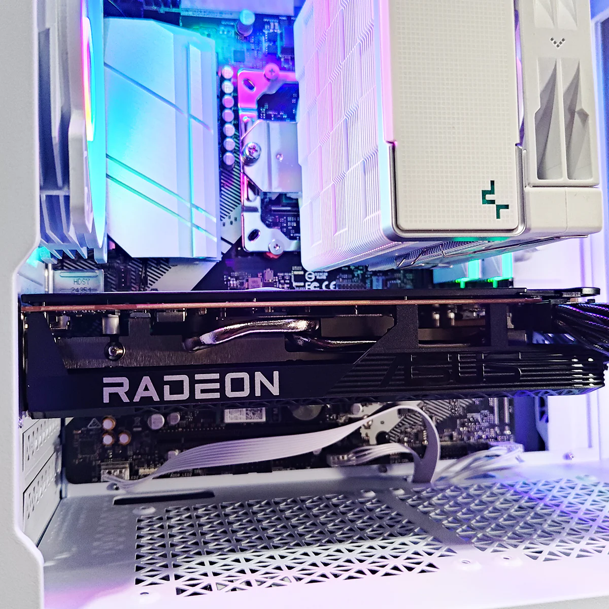 Alpha Reyna White V.2 Desktop Gaming PC | AMD Ryzen 5 5500 | 16GB RAM | 512GB SSD | RX 6600 | Windows 11 Pro - Image 5