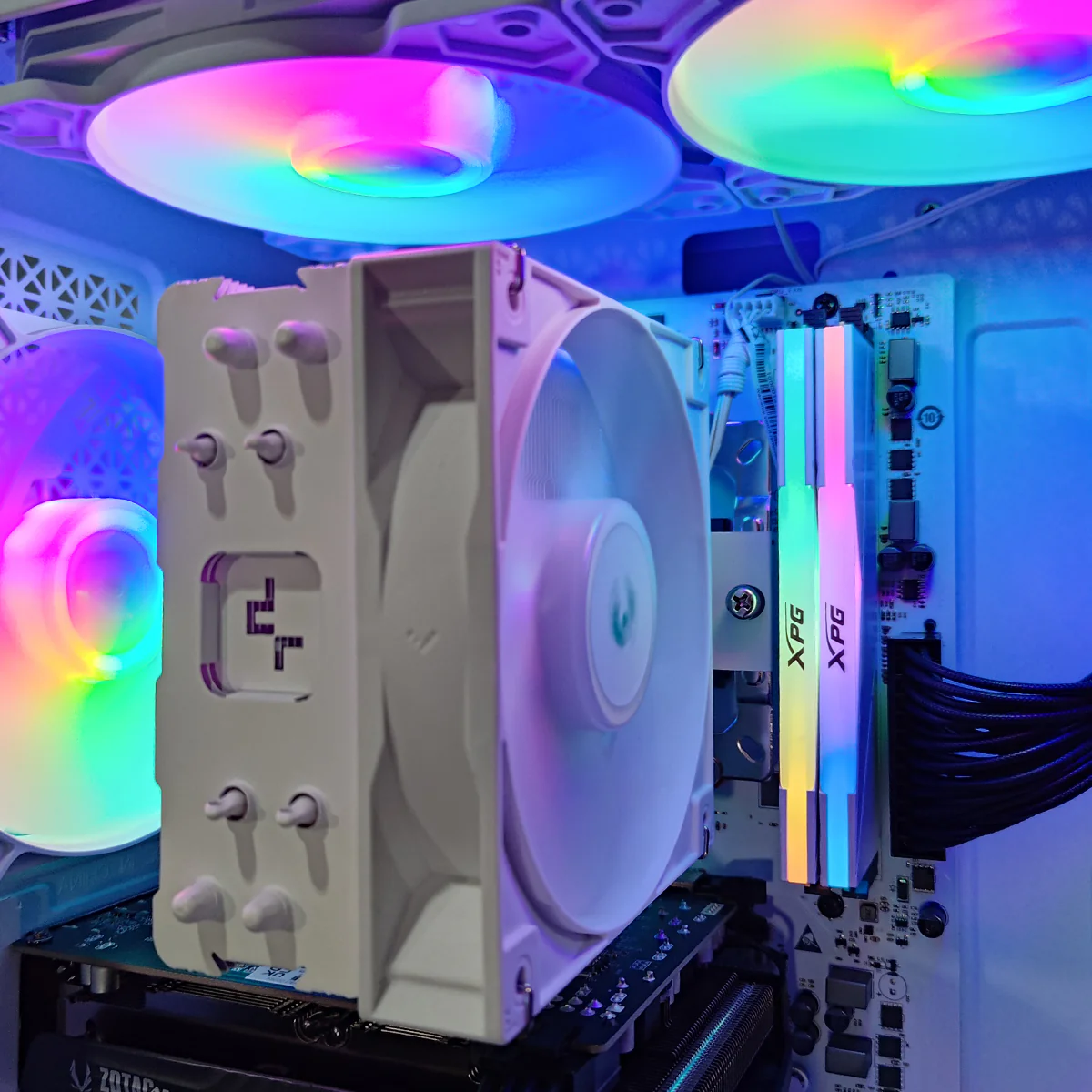 Alpha Reyna White V2 Desktop Gaming PC | AMD Ryzen 5 5500 | 16GB RAM | 512GB SSD | RTX 4060 | Windows 11 Pro - Image 3