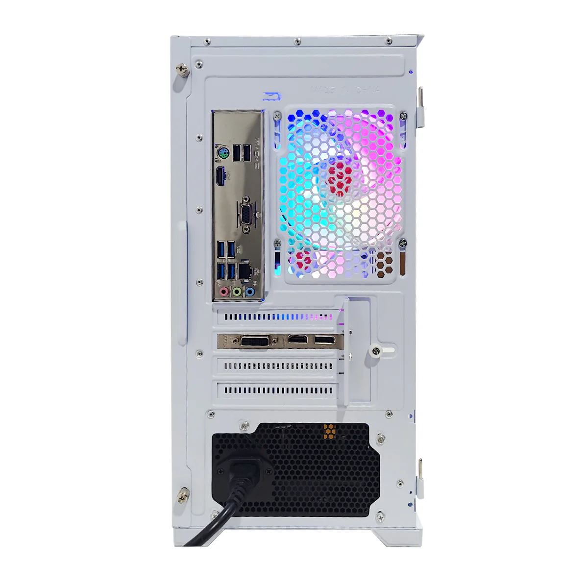 Alpha Ruby White Desktop Gaming PC | AMD Ryzen 5 5500GT | 16GB RAM | 512GB SSD | RTX 3050 | Windows 11 Pro - Image 8