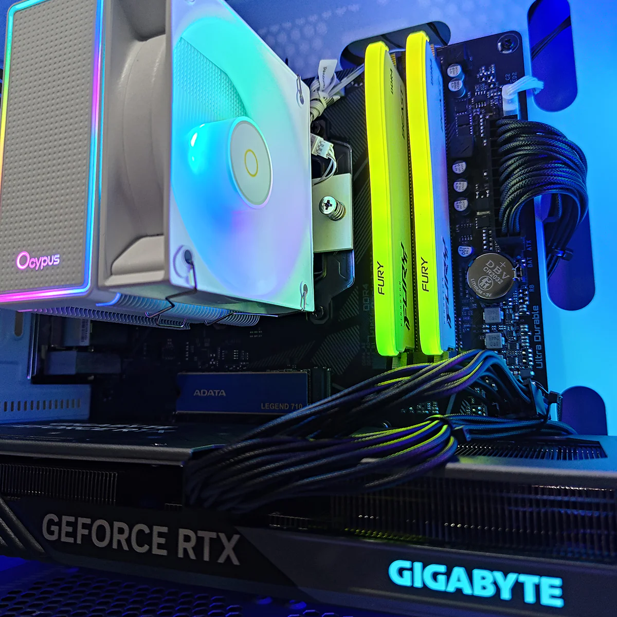 Alpha Ruby White Desktop Gaming PC | Ryzen 5 5500 | 16GB RAM | 512GB SSD | RTX 4060 | Windows 11 Pro - Image 4