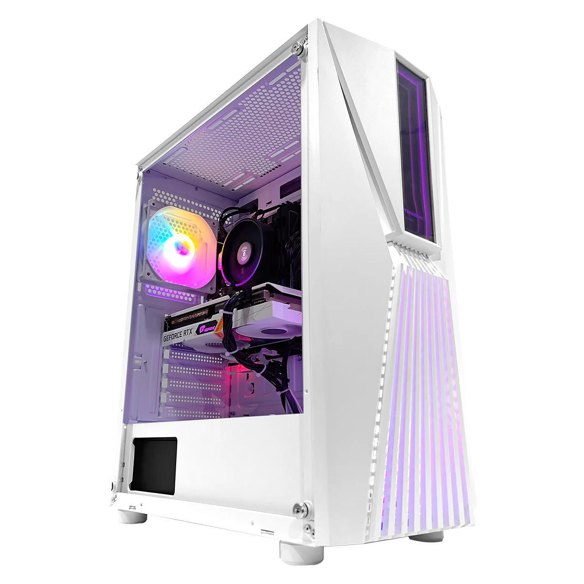 Alpha Vesta White Desktop Gaming PC | AMD Ryzen 5 5500 | 16GB (2x8GB) RAM | 512GB SSD | RTX 3050 | Windows 11 Pro - Image 9