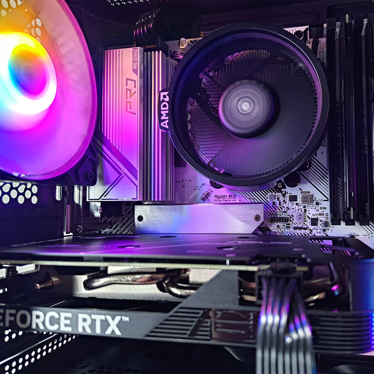 Alpha VX100M Black Desktop Gaming PC | AMD Ryzen 5 5600 | 16GB RAM | 512GB SSD | RTX 4060 | Windows 11 Pro - Image 7