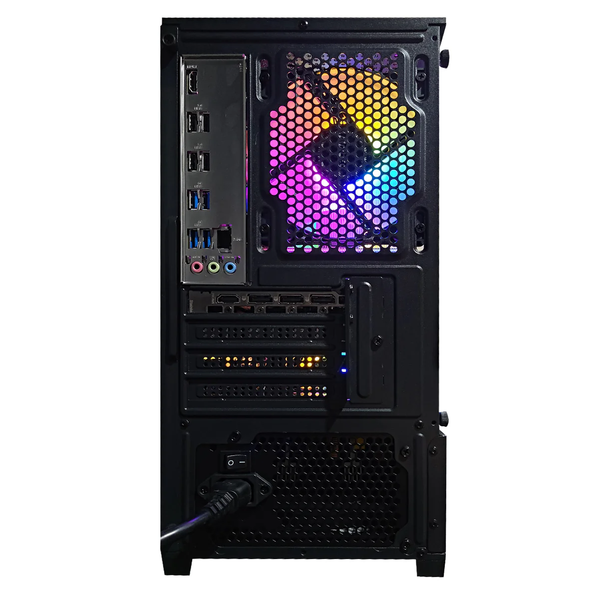 Alpha VX100M Black Desktop Gaming PC | Intel i5 12400F | 16GB RAM | 512GB SSD | RTX 4060 | Windows 11 Pro - Image 8