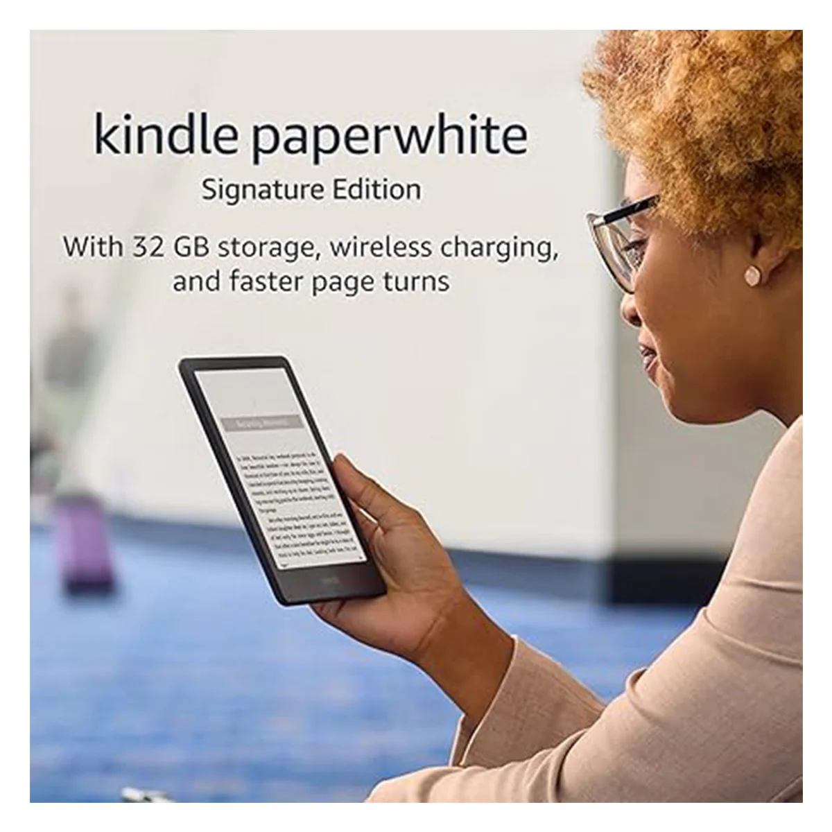 Amazon Kindle Paperwhite Signature Edition 11th Gen 32GB (Black) - Image 3