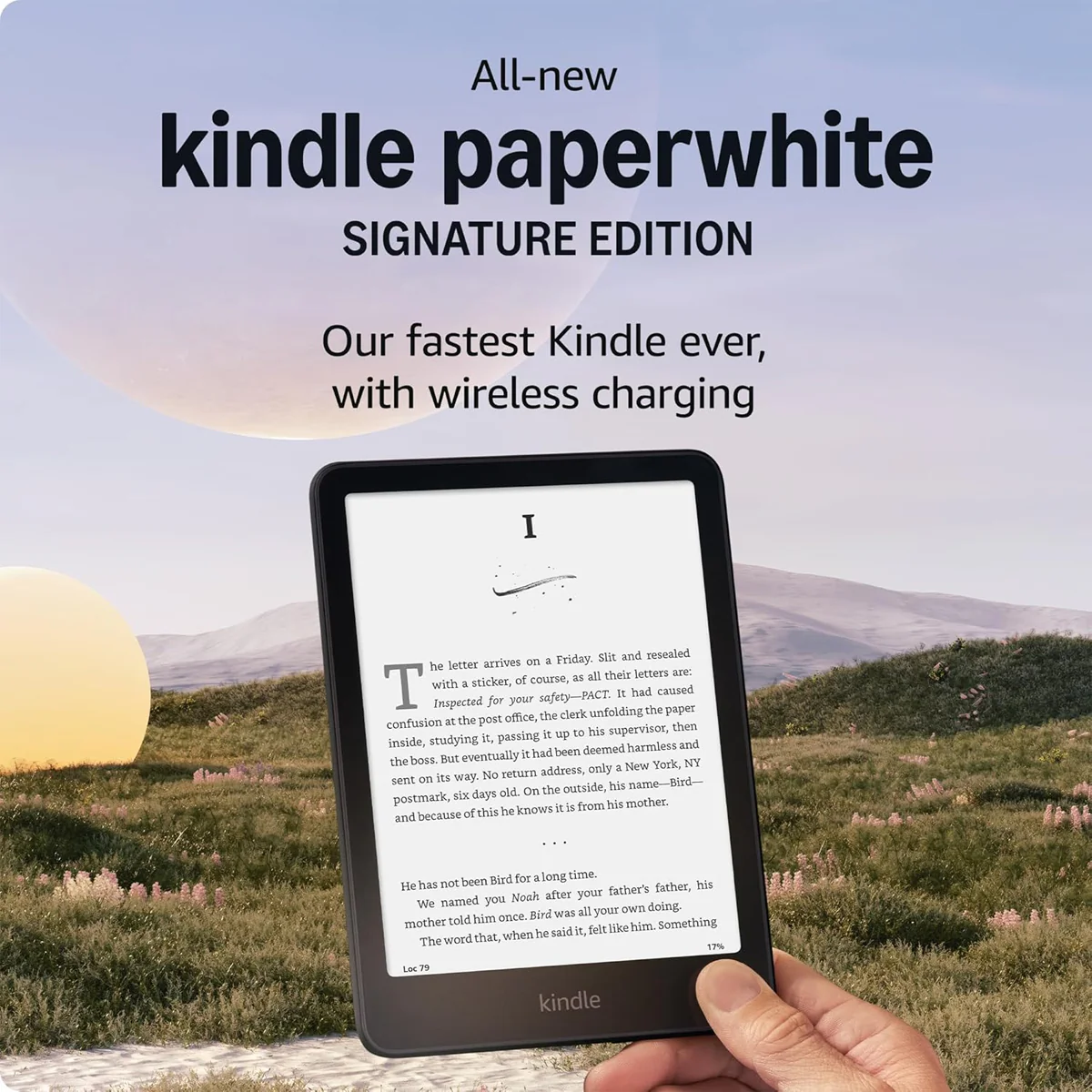 Amazon Kindle Paperwhite Signature Edition 12th Gen 32GB (Metallic Jade, Metallic Black, Metallic Raspberry) - Image 5