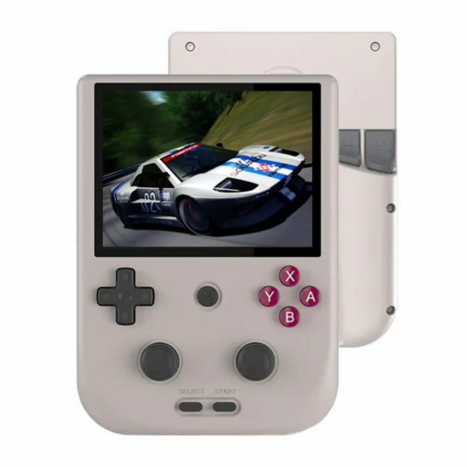 Anbernic RG405V Retro Handheld Gaming Console (Wood Grain Color, Gray, Transparent Purple) - Image 3