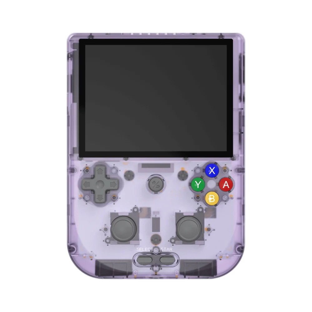 Anbernic RG405V Retro Handheld Gaming Console (Wood Grain Color, Gray, Transparent Purple) - Image 7