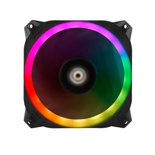 Antec Prizm 120 ARGB 5+C 120MM PWM Fan Dual Ring With Controller (5-In-1 Pack) - Image 3