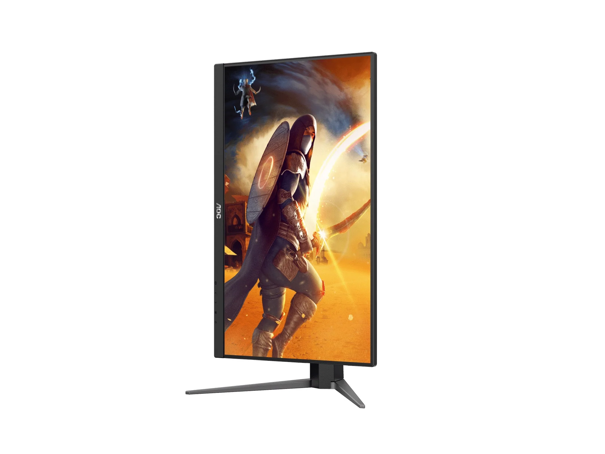 AOC 24G4/71 23.8" FHD 180HZ 1MS HDR10 Adaptive Sync Fast IPS Gaming Monitor (Black/Red) - Image 7