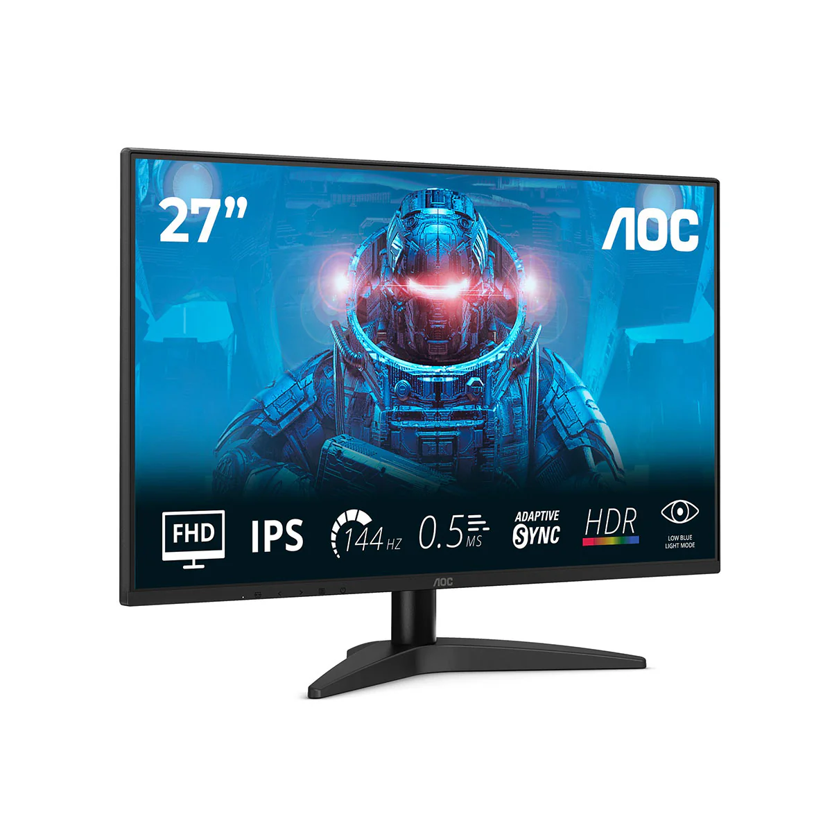 AOC 27B36X/71 27" FHD (1920x1080) 144Hz 0.5ms IPS Monitor with Tilt Adjustment - Image 3