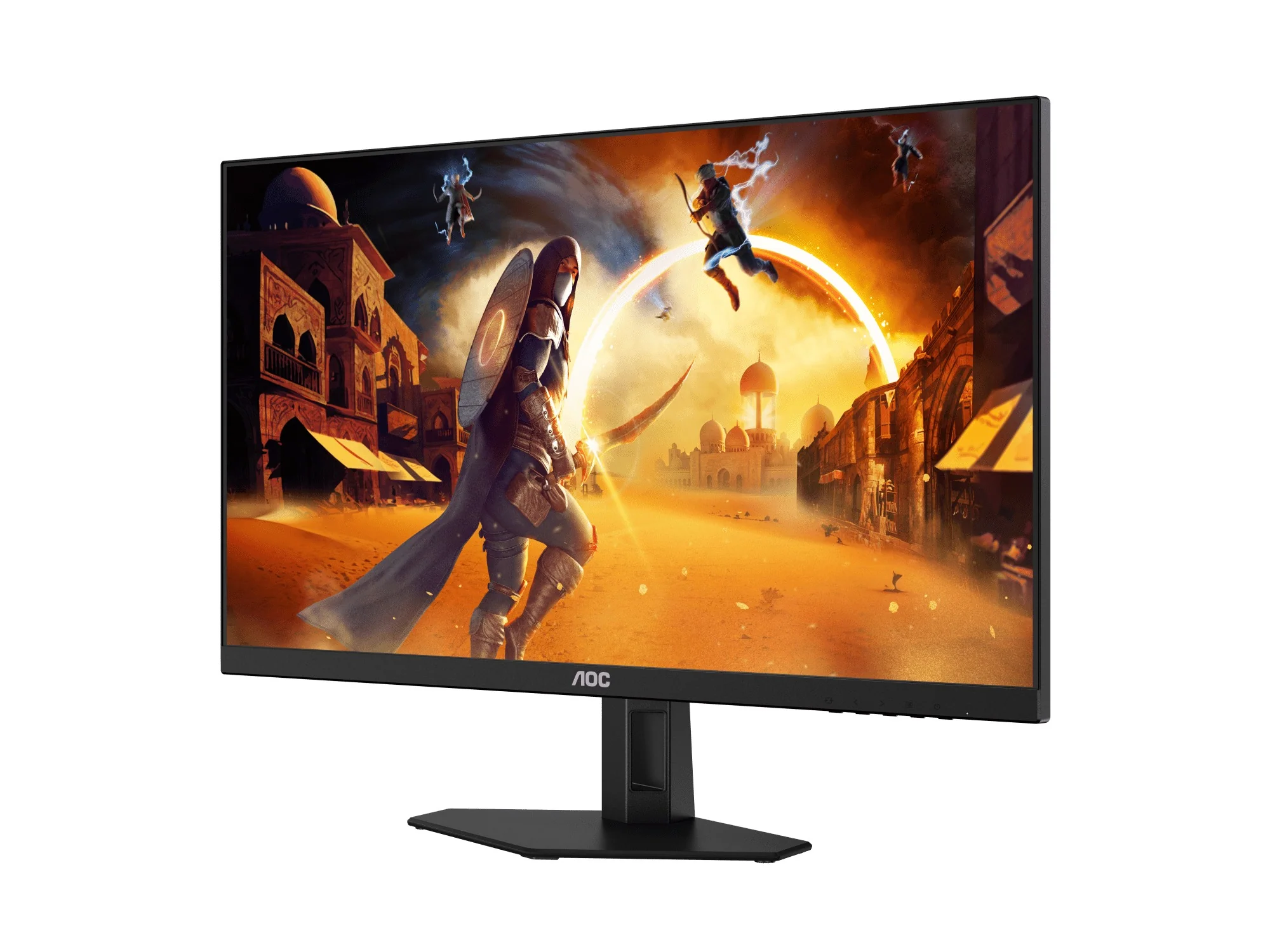 AOC 27G4E/71 27" FHD (1920x1080) 180Hz 0.5ms MPRT GSync Fast IPS Gaming Monitor (Black/Red) - Image 5