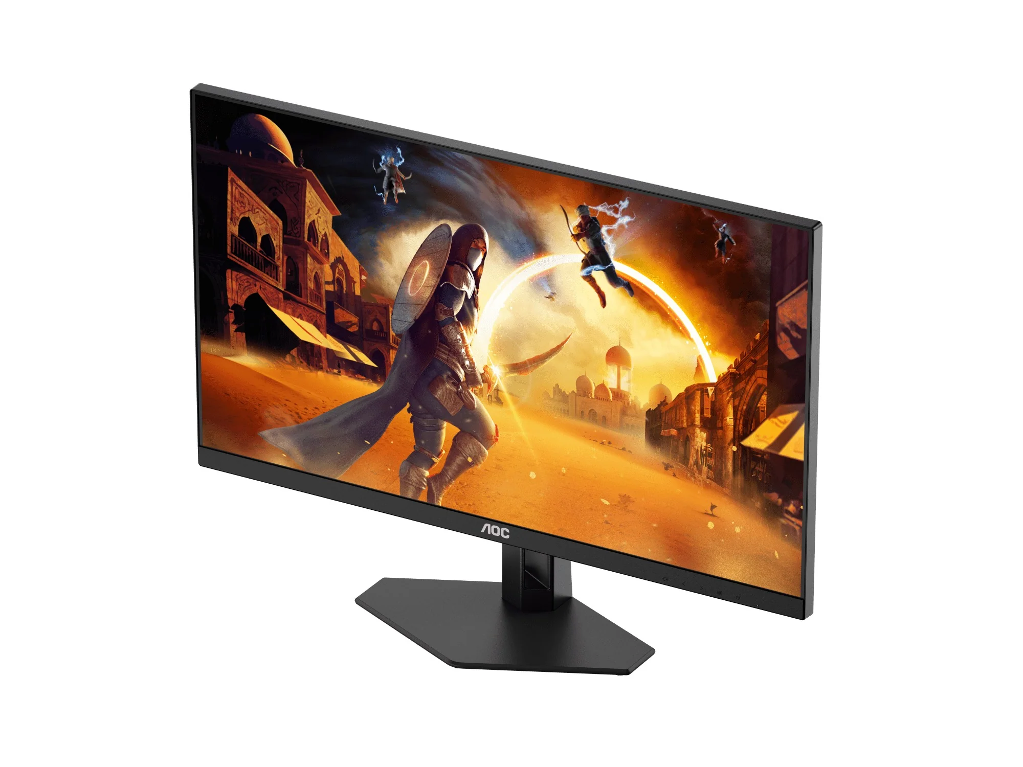 AOC 27G4E/71 27" FHD (1920x1080) 180Hz 0.5ms MPRT GSync Fast IPS Gaming Monitor (Black/Red) - Image 6