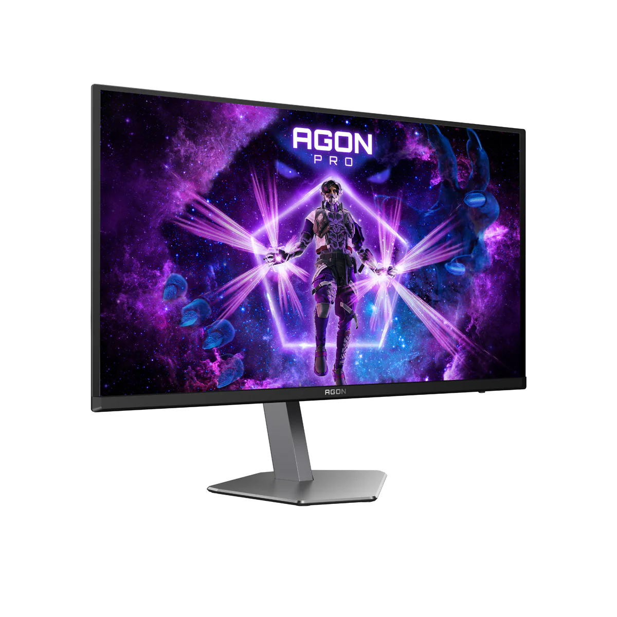 AOC Agon Pro AG276UZ/71 27" Dual Mode UHD (3840x2160) @ 240Hz/FHD (1920x1080) @ 480Hz 0.3ms MPRT Fast IPS Gaming Monitor with Tilt, Pivot, Swivel & Height Adjustment (Black/Grey) - Image 4