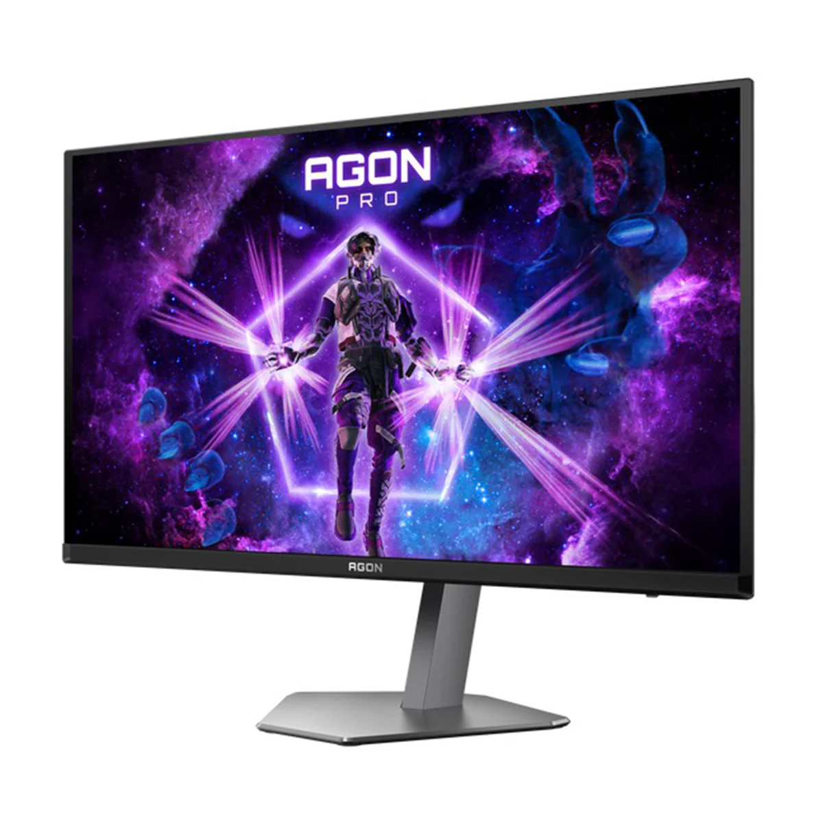 AOC Agon Pro AG276UZD 26.5" UHD (3840x2160) 240Hz 0.03ms GTG QD-OLED Gaming Monitor with Tilt, Height, Pivot & Swivel Adjustment (Black/Grey) - Image 4