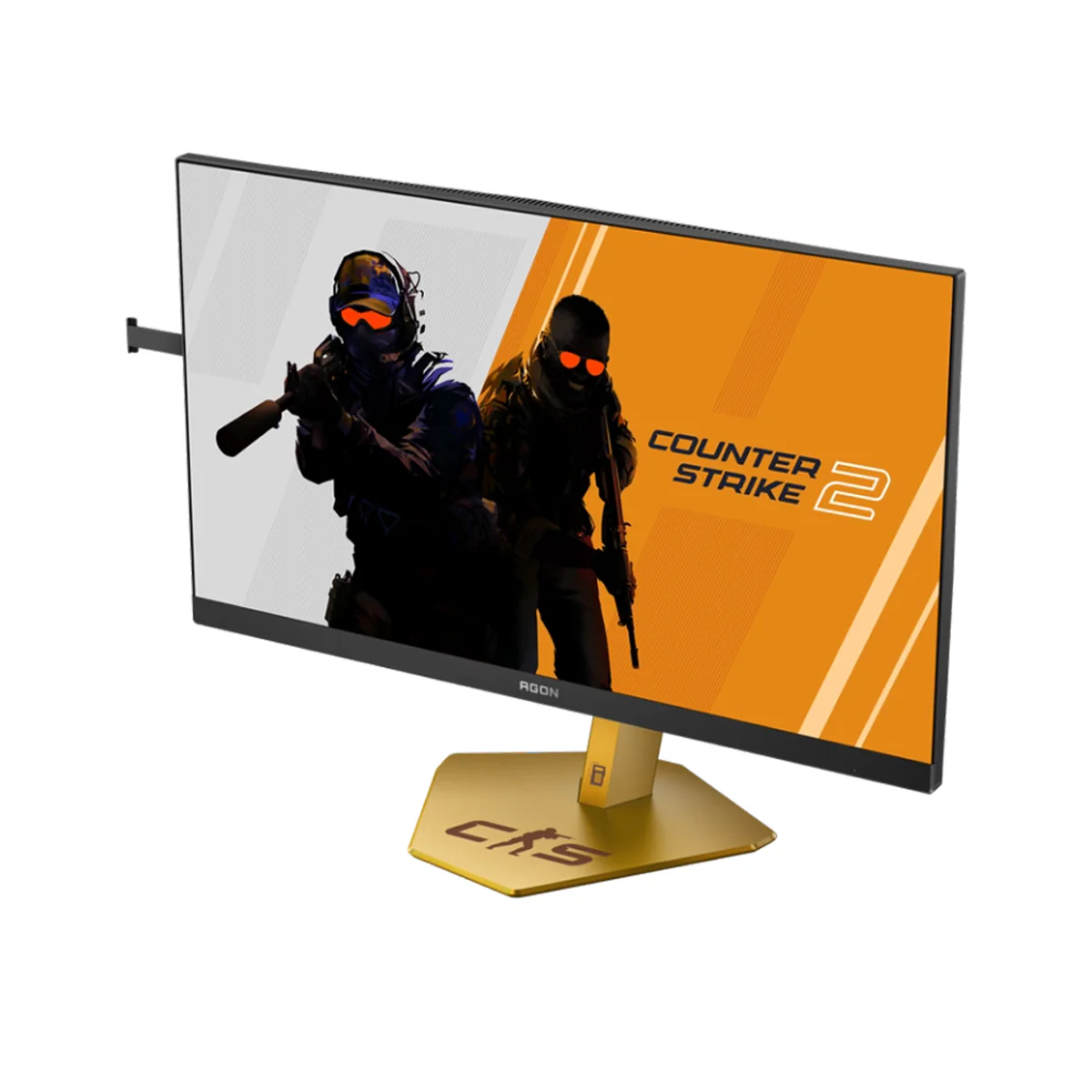 AOC Agon Pro CS24A/P 24.1" FHD (1920x1080) 610Hz 0.5ms GTG/0.3ms MPRT E-Sport TN Display Gaming Monitor With Tilt, Height, Pivot & Swivel Adjustment (Black/Gold) - Image 10