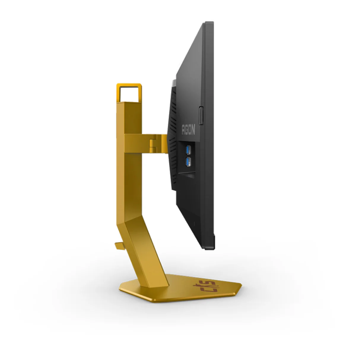 AOC Agon Pro CS24A/P 24.1" FHD (1920x1080) 610Hz 0.5ms GTG/0.3ms MPRT E-Sport TN Display Gaming Monitor With Tilt, Height, Pivot & Swivel Adjustment (Black/Gold) - Image 6