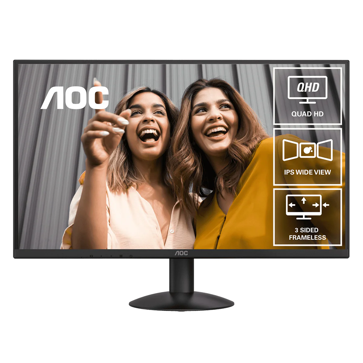 AOC Q27B30E/71 27" QHD (2560x1440) 75Hz 4ms GTG IPS Monitor With Tilt Adjustment - Image 2